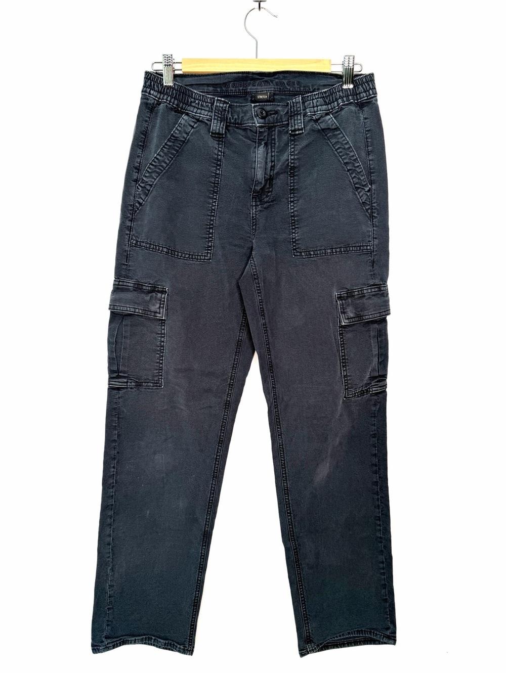 American Eagle AEO Gray Cargo Pants Size 6